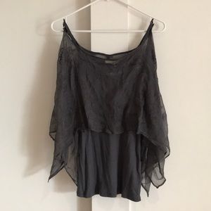 Anthropologie Gray Tank
